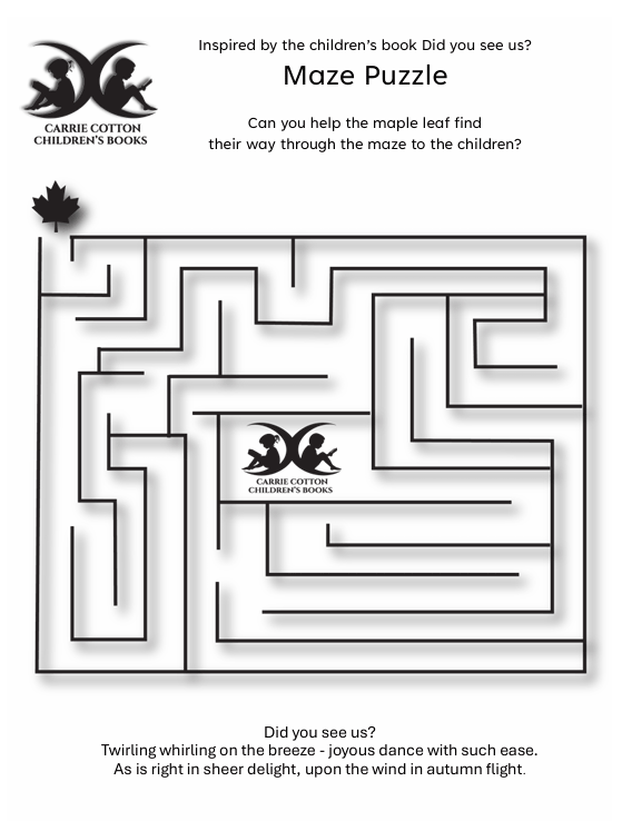 Can you see me Activities - Maze